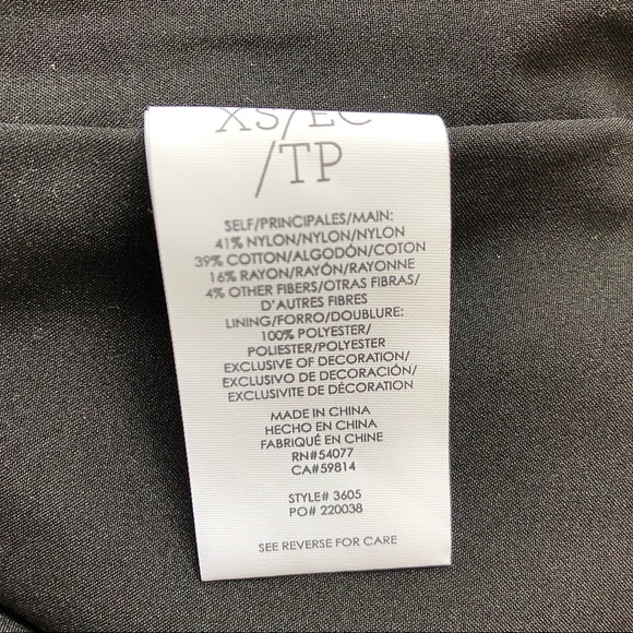 CAbi Never Worn Lined Lace Top Size XS - Picture 9 of 10